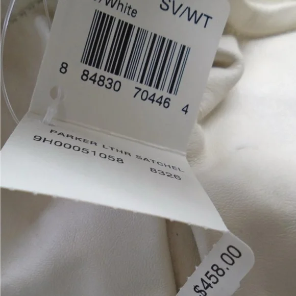 Coach White Leather Bag NWT - Picture 15 of 15